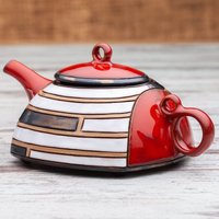 Handgemachte Keramik Teekanne, Steinzeug Ton Einzigartige Teemaschine, Tee Und Kaffeekanne, Geschenk Für Mama von PotteryPapas