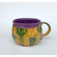 Keramik Kaffeetasse, Handgemachte Teetasse, Tasse, Keramikbecher Handgemacht, Becher Keramik, Einzigartige Kaffeetasse von PotteryPapas