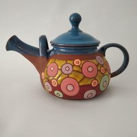 Teekanne Handgemacht, Keramik, Keramik Teekanne, Einzigartige Ton Gastgeberin Geschenk, Teezubehör, Steinzeug von PotteryPapas