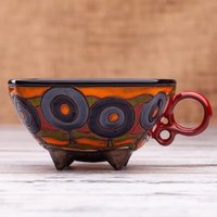 Teetasse, Keramiktasse, Handgemachte Kaffeetasse, Keramik von PotteryPapas