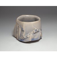 Hellblaue Kurinuki Kaffeetasse. Becher Tasse. Studio Keramik Kaffee Handgefertigte Espresso Steinzeug Keramik. Glasierte von PotteryParkStore