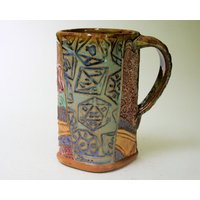 Dice Pottery Keramiktasse Handgemachte Artisan Kaffee- & Teetasse - Perfektes Geschenk Für Dungeons Und Dragons Spieler Gamer von PotterybyHelene
