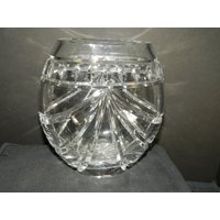 Große Waterford Kristall Vase von PotteryglassII