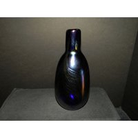 W E Porter Iridiscent Art Glas Vase von PotteryglassII