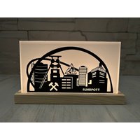 Moderne Krippe Im Ruhrpott Stil Aus Acrylglas Weihnachten von Pottholz