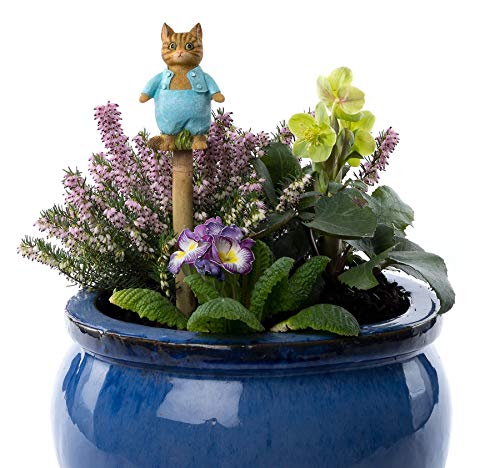 Cane Companions Beatrix Potter Tom Kitten Stab Topper – Handgefertigter Blumentopf Gartendekoration – Outdoor-Figur Cane Companions Beatrix Potter Tom Kitten Stab Topper – Handgefertigter Blumentopf Gartendekoration – Outdoor-Figur von Potty Feet