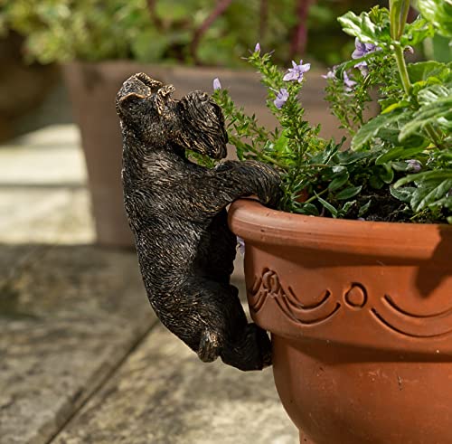 Pot Buddy Blumentopfaufhänger, Antik-Bronzefarben von Potty feet