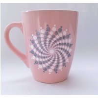 Keramikbecher Für Kaffeeliebhaber | Handbemalter Mandala - Dein Einzigartiger Begleiter Kaffeegenuss von PoudyArt