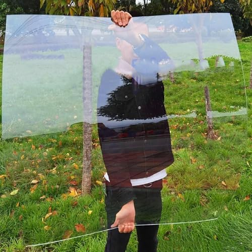 Pounjsd Transparente Polycarbonat-Dachplatte 1×1m, 1mm Polycarbonatplatten Kunststoff Dachplatte, Uv-beständige Platten, dachplatten kunststoff wetterfest Für Gewächshaus Terrassen Balkon Sicherer Pounjsd Transparente Polycarbonat-Dachplatte 1×1m, 1mm Polycarbonatplatten Kunststoff Dachplatte, Uv-beständige Platten, dachplatten kunststoff wetterfest Für Gewächshaus Terrassen Balkon Sicherer von Pounjsd