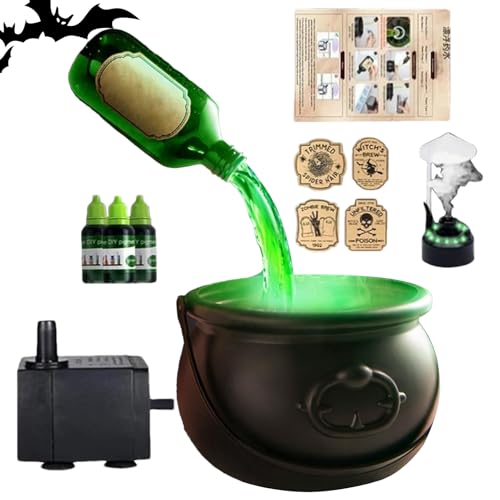 Poupangke Hexenkessel Halloween Dekoration | Süßigkeitenbehälter Deko | Grusel Deko Für Halloween Garten Haus Innenbereich Außenbereich Poupangke Hexenkessel Halloween Dekoration | Süßigkeitenbehälter Deko | Grusel Deko Für Halloween Garten Haus Innenbereich Außenbereich von Poupangke