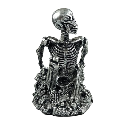 Poupangke Weinflaschenhalter,Halloween-Schädeltheken-Weinregal | Kunstharz Aufbewahrung Deko Halloween Wohnzimmer Schlafzimmer Poupangke Weinflaschenhalter,Halloween-Schädeltheken-Weinregal | Kunstharz Aufbewahrung Deko Halloween Wohnzimmer Schlafzimmer von Poupangke