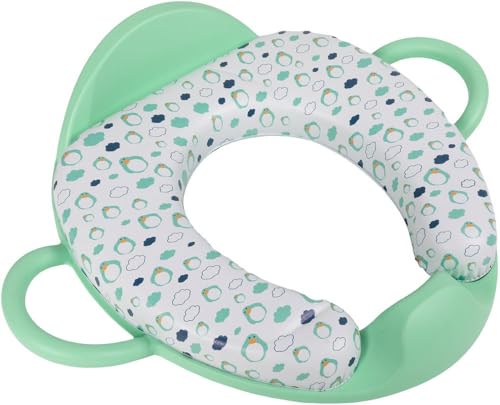 Riduttore WC Poupy con manici morbidi (Verde) von Poupy