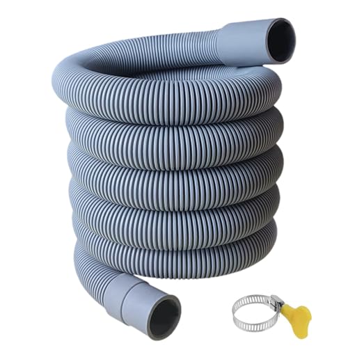 Ablaufschlauch für Luftentfeuchter, Luftentfeuchterschlauch für Drainage | Klimaanlagenschlauch mit Gummiadapter und Verbindungsschelle, der Ersatz des Schlauchs ist geeignet von Povanjer