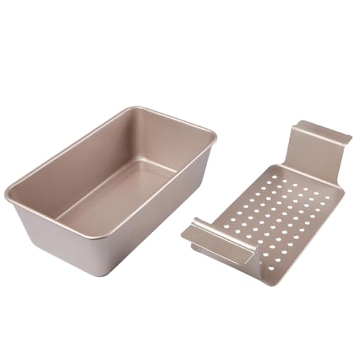 Backform – Nicht klebende Formen 9 x 5 Zoll zum Kochen mit Filter | Spülmaschinenfeste Backformen, Kochgeschirr in Lebensmittelqualität zum Kochen, Backform – Nicht klebende Formen 9 x 5 Zoll zum Kochen mit Filter | Spülmaschinenfeste Backformen, Kochgeschirr in Lebensmittelqualität zum Kochen, von Povanjer