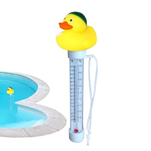 Cartoon-Thermograph für Schwimmbad, Temperatur-Thermograph für Badewanne, schwimmendes Thermograph für Cartoon-Dusche, leicht zu lesender Thermograf, schnelle und genaue Messung Cartoon-Thermograph für Schwimmbad, Temperatur-Thermograph für Badewanne, schwimmendes Thermograph für Cartoon-Dusche, leicht zu lesender Thermograf, schnelle und genaue Messung von Povanjer
