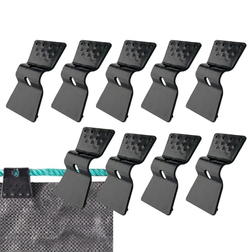 Clips für Schattenstoff, Clip für Schattiernetz | Sonnenblende für Gewächshaus in Schmetterlingsform | Stoffclips für Netz, 10 Stück, Zubehör aus Stoff, Schattierungszubehör Clips für Schattenstoff, Clip für Schattiernetz | Sonnenblende für Gewächshaus in Schmetterlingsform | Stoffclips für Netz, 10 Stück, Zubehör aus Stoff, Schattierungszubehör von Povanjer