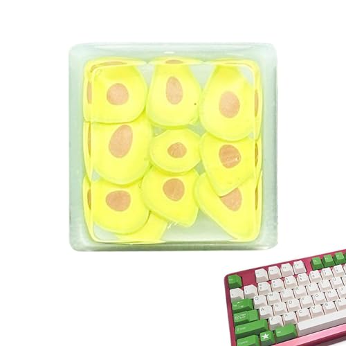 Crystal Jelly Keycaps, Fruit Key Caps, Candy Fruit Keycaps Decorative Computer Accessories For Mechanical Keyboard Backlit Keycaps Replacement von Povanjer