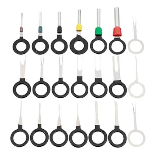 Entriegelungswerkzeug, Terminalauswurf-Kit | Stiftausdrücker-Entfernungswerkzeug – Werkzeug zum Entfernen von Stiften, Nadelrückroller-Set mit Deckel von Povanjer