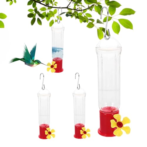 -Futterstation für Kolibri, -Futterstation für Vögel – Futterstation für Bienen, Futter und Wasser, transparent, für Kolibri-Vögel im Freien, Futterstation -Futterstation für Kolibri, -Futterstation für Vögel – Futterstation für Bienen, Futter und Wasser, transparent, für Kolibri-Vögel im Freien, Futterstation von Povanjer