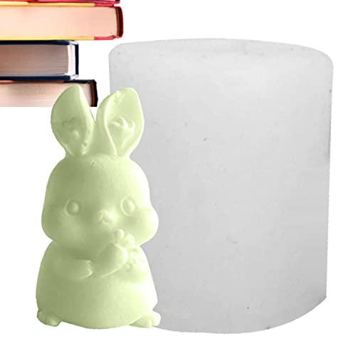 Form aus Harz Osterhase - Silikonform | Kaninchen Form zur Herstellung von Epoxidformen für Kerzenhalter Formen zur Herstellung von Kerzen von Povanjer
