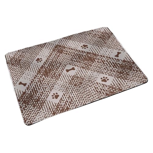 Futtermatte für Hunde, saugfähige Futtermatte für Haustiere, wasserdichtes Tischset für Haustiere – Futtermatte für Welpen und Kätzchen, Matte von Povanjer