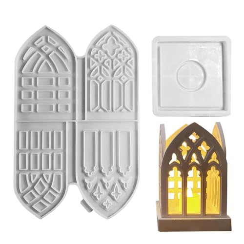 Kerzenhalter Formen für Harz, Gothic Kerzenhalter Form | Kerzenhalter Silikonform für Kerzenständer - Hausform Harzformen, Gothic Deko Kerzenhalter Formen, Kerzenhalter Formen aus Kerzenhalter Formen für Harz, Gothic Kerzenhalter Form | Kerzenhalter Silikonform für Kerzenständer - Hausform Harzformen, Gothic Deko Kerzenhalter Formen, Kerzenhalter Formen aus von Povanjer