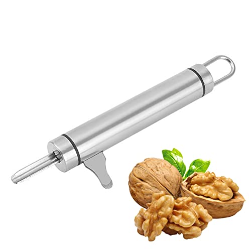 Macadamianussschäler | Werkzeuge zum Knacken von Macadamianüssen - Edelstahl Macadamia Nussschäler Nuss Haselnuss Öffnungswerkzeug Haushalt Pekannuss Öffnungswerkzeug Macadamianussschäler | Werkzeuge zum Knacken von Macadamianüssen - Edelstahl Macadamia Nussschäler Nuss Haselnuss Öffnungswerkzeug Haushalt Pekannuss Öffnungswerkzeug von Povanjer