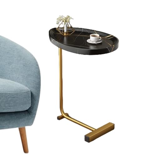 Povanjer Couchtisch in C-Form, Sofatisch in C-Form – Beistelltisch für Kaffee Tee | Kleiner TV-Tablett, Sofa-Tablett-Tisch, schlank und schmal Povanjer Couchtisch in C-Form, Sofatisch in C-Form – Beistelltisch für Kaffee Tee | Kleiner TV-Tablett, Sofa-Tablett-Tisch, schlank und schmal von Povanjer