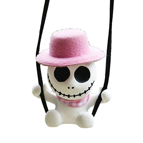 Povanjer Schädel-Auto-hängende Verzierung | Lustiges Autospiegel-Hängezubehör, Kfz-Rückspiegelzubehör, Fahrzeuginnenausstattung Für Das Home Povanjer Schädel-Auto-hängende Verzierung | Lustiges Autospiegel-Hängezubehör, Kfz-Rückspiegelzubehör, Fahrzeuginnenausstattung Für Das Home von Povanjer