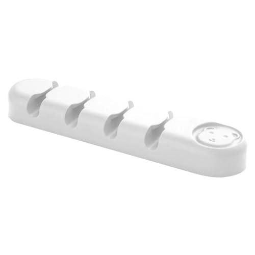 Povanjer Selbstklebender Kabelhalter, Kabelorganisator-Clips, Schreibtisch-Kabel-Organizer, selbstklebender Silikonkabel-Organizer, Schreibtisch-Kabelclips, Tisch-Organisationshalter für die Povanjer Selbstklebender Kabelhalter, Kabelorganisator-Clips, Schreibtisch-Kabel-Organizer, selbstklebender Silikonkabel-Organizer, Schreibtisch-Kabelclips, Tisch-Organisationshalter für die von Povanjer