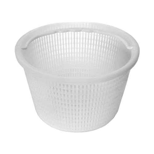 Skimmerkorb, Pool-Skimmerkorb – Ersatzkorb für Pool-Skimmer – Pool-Skimmer mit Filter zum Entfernen von Blättern mit Griff zum Entfernen Skimmerkorb, Pool-Skimmerkorb – Ersatzkorb für Pool-Skimmer – Pool-Skimmer mit Filter zum Entfernen von Blättern mit Griff zum Entfernen von Povanjer
