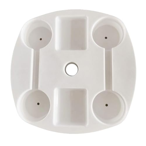 Tischplatte für Sonnenschirme im Freien, Tischplatte für Terrassenschirm, Pool-Schirmtisch und Strandtisch | Der Tisch mit verstellbarem Schirmloch bietet Platz für Tischplatte für Sonnenschirme im Freien, Tischplatte für Terrassenschirm, Pool-Schirmtisch und Strandtisch | Der Tisch mit verstellbarem Schirmloch bietet Platz für von Povanjer