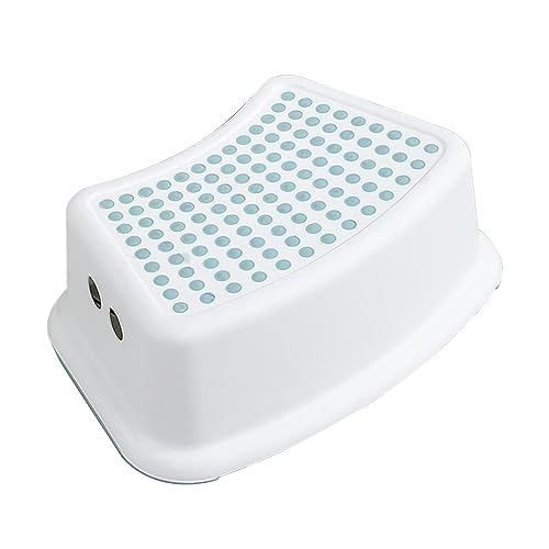 Povanjer Toilettenhocker WC Hocker Klohocker Badhocker Squatty Kackhocker Toiletten Fußhocker 15cm Hoch Tritthocker Kinder Tritt Schemel Badezimmer Töpfchen Tritthocker Stabiler Toilettenhocker von Povanjer