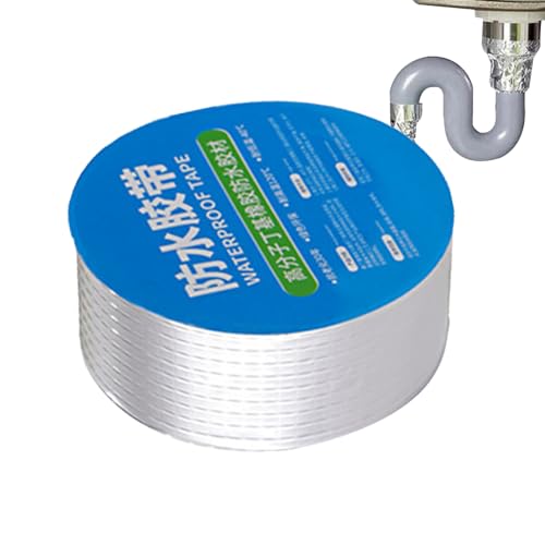 Povanjer Wasserfestes Klebeband, Dampfsperrband | Starkes Klebeband, wasserdichtes Klebeband, Hitzeschild, Dachdichtmittel, Aluminiumfolie, Dichtungsband für Povanjer Wasserfestes Klebeband, Dampfsperrband | Starkes Klebeband, wasserdichtes Klebeband, Hitzeschild, Dachdichtmittel, Aluminiumfolie, Dichtungsband für von Povanjer