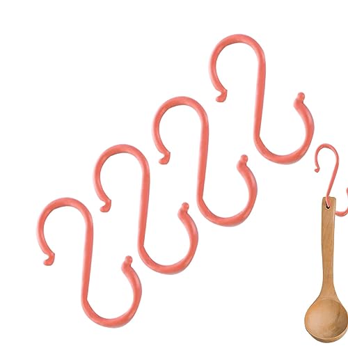 S-Haken – S-förmige Kleiderbügel für Küche, wiederverwendbare S-Haken für Küchenschrank, Werkstatt, Schrank, Küche, Garten S-Haken – S-förmige Kleiderbügel für Küche, wiederverwendbare S-Haken für Küchenschrank, Werkstatt, Schrank, Küche, Garten von Povanjer
