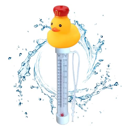 Schwimmbad-Thermograph, Thermograph für die Badewanne, Cartoon-Thermograph für Dusche, leicht zu lesendes Wasser-Thermograph, schnelle Messung für Pool und Park Schwimmbad-Thermograph, Thermograph für die Badewanne, Cartoon-Thermograph für Dusche, leicht zu lesendes Wasser-Thermograph, schnelle Messung für Pool und Park von Povanjer