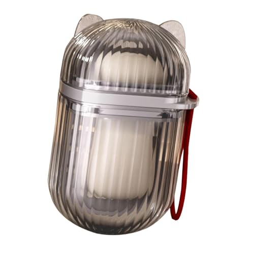 Seifenbehälter mit Deckel – Tragbarer auslaufsicherer Seifenhalter – Tragbare Seifenschale Reise-Seifenbox für Dusche, Badezimmer, Badewanne Seifenbehälter mit Deckel – Tragbarer auslaufsicherer Seifenhalter – Tragbare Seifenschale Reise-Seifenbox für Dusche, Badezimmer, Badewanne von Povanjer