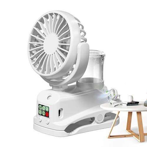 Sprühwasser-Nebelventilator, tragbarer Ventilator mit Zerstäuber, Wassersprühventilator mit Digitalanzeige, Wassersprühventilator Sprühwasser-Nebelventilator, tragbarer Ventilator mit Zerstäuber, Wassersprühventilator mit Digitalanzeige, Wassersprühventilator von Povanjer