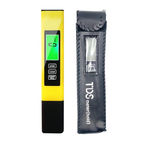 Wasserqualitätstester, digitaler TDS-Wassertester, professioneller Wassertester, multifunktionaler Wasserqualitätstester, genauer Wassertester für Trinkwasser, Aquarien von Povanjer