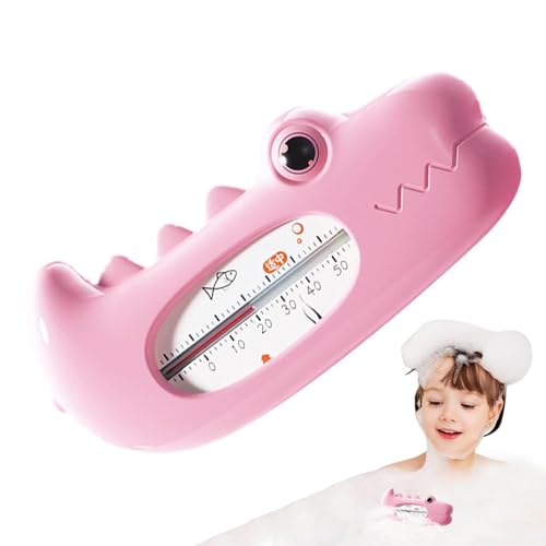 Wassertemperatur-Thermometer, Badethermometer, Sicherheit für Babys - Schwimmende Thermometer in Krokodilform Baby-Badethermometer - Lustiges Badetemperatur-Spielzeug für Kinder, Wassertemperatur-Thermometer, Badethermometer, Sicherheit für Babys - Schwimmende Thermometer in Krokodilform Baby-Badethermometer - Lustiges Badetemperatur-Spielzeug für Kinder, von Povanjer