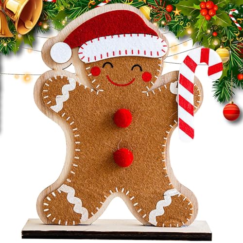 Weihnachtsdekoration aus Gewürzen, Dekoration für den Schreibtisch, niedliches Weihnachtsstück, Dekoration für Ferienhaus, Tischplatte, Cartoon-Cookie, Weihnachtsdekoration aus Gewürzen, Dekoration für den Schreibtisch, niedliches Weihnachtsstück, Dekoration für Ferienhaus, Tischplatte, Cartoon-Cookie, von Povanjer