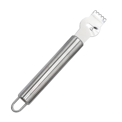 Zitronen- -Reibe, Zitronen-Reibe, Kartoffelschäler, Orangenschäler, aus Edelstahl, Zitronenschäler, tragbar, effizient, für Obst von Povanjer