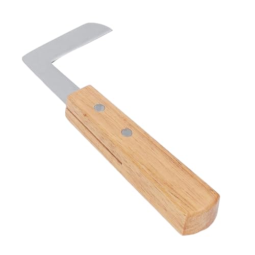 Povkufii Hand Hoof Farrier Tool Multifunctional Hoof Trimmer Wooden Handle Left Or Right Hand Hoof Trimming Tool for Ranches Farms Universal and Convenient Povkufii Hand Hoof Farrier Tool Multifunctional Hoof Trimmer Wooden Handle Left Or Right Hand Hoof Trimming Tool for Ranches Farms Universal and Convenient von Povkufii