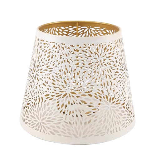 Povxlum Lampenschirme aus Metall, Lampenschirme für Tischlampe, Lampenschirm E27 E14 Eisenlampenschirm für Tisch, Schlafzimmer, von Povxlum