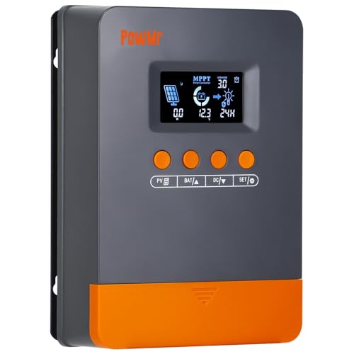 MPPT Solar Laderegler 35A 12V/24V Auto, 35Amp Solar Controller MPPT Max.PV Input 80V, Arbeit mit Blei-Säure- und Lithium-Batterien MPPT Solar Laderegler 35A 12V/24V Auto, 35Amp Solar Controller MPPT Max.PV Input 80V, Arbeit mit Blei-Säure- und Lithium-Batterien von PowMr
