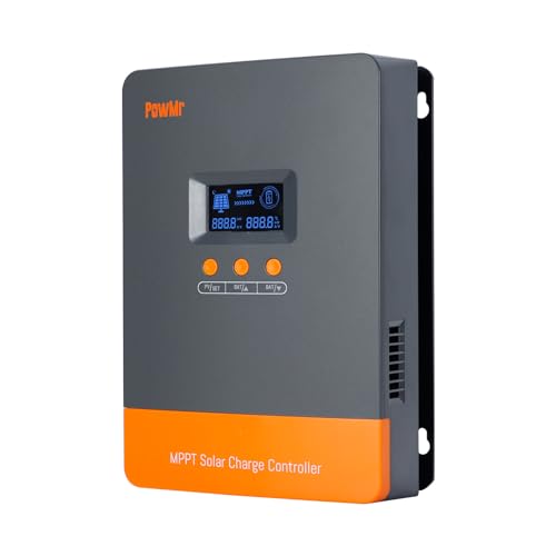 PowMr 80A Solarladeregler MPPT Solarladeregler 12V 24V 36V 48V DC 160V Automatische Solarpanel-Ladeerkennung Smart Controller, unterstützt bis zu 12 parallele Verbindungen PowMr 80A Solarladeregler MPPT Solarladeregler 12V 24V 36V 48V DC 160V Automatische Solarpanel-Ladeerkennung Smart Controller, unterstützt bis zu 12 parallele Verbindungen von PowMr