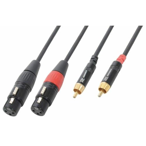 Power Dynamics PD Connex Kabel 2x XLR-Buchse - 2x RCA-Stecker 6 m Power Dynamics PD Connex Kabel 2x XLR-Buchse - 2x RCA-Stecker 6 m von Power Dynamics
