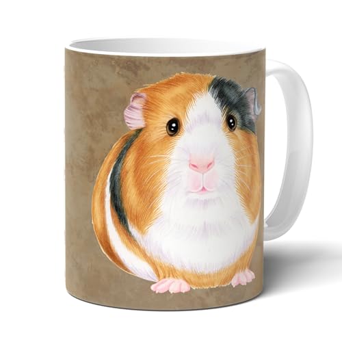MEERSCHWEINCHEN Guinea Pig Tasse. Souvenir Becher. Kaffeebecher Teetasse Haustier, Nagetier, Hausmeerschweinchen. von power gift