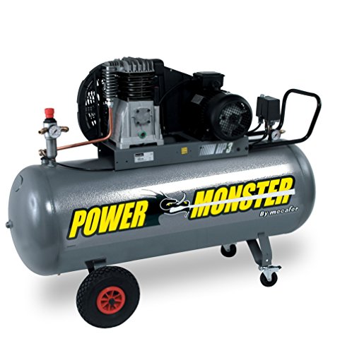 Power Monster 425280 Kompressor 200 L 3 HP Mono von Mecafer