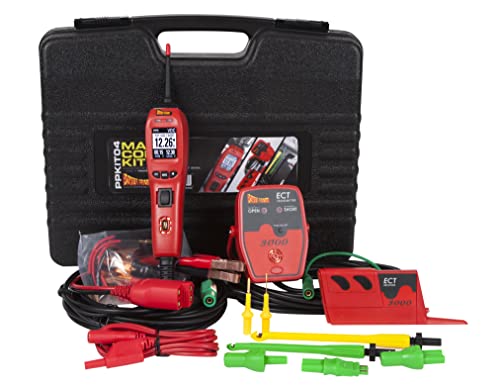 Power Probe IV Master Combo Kit (PPKIT04) enthält Power Probe 4 und Kurzschlussdetektor PPECT3000 mit Zubehör. von Power Probe